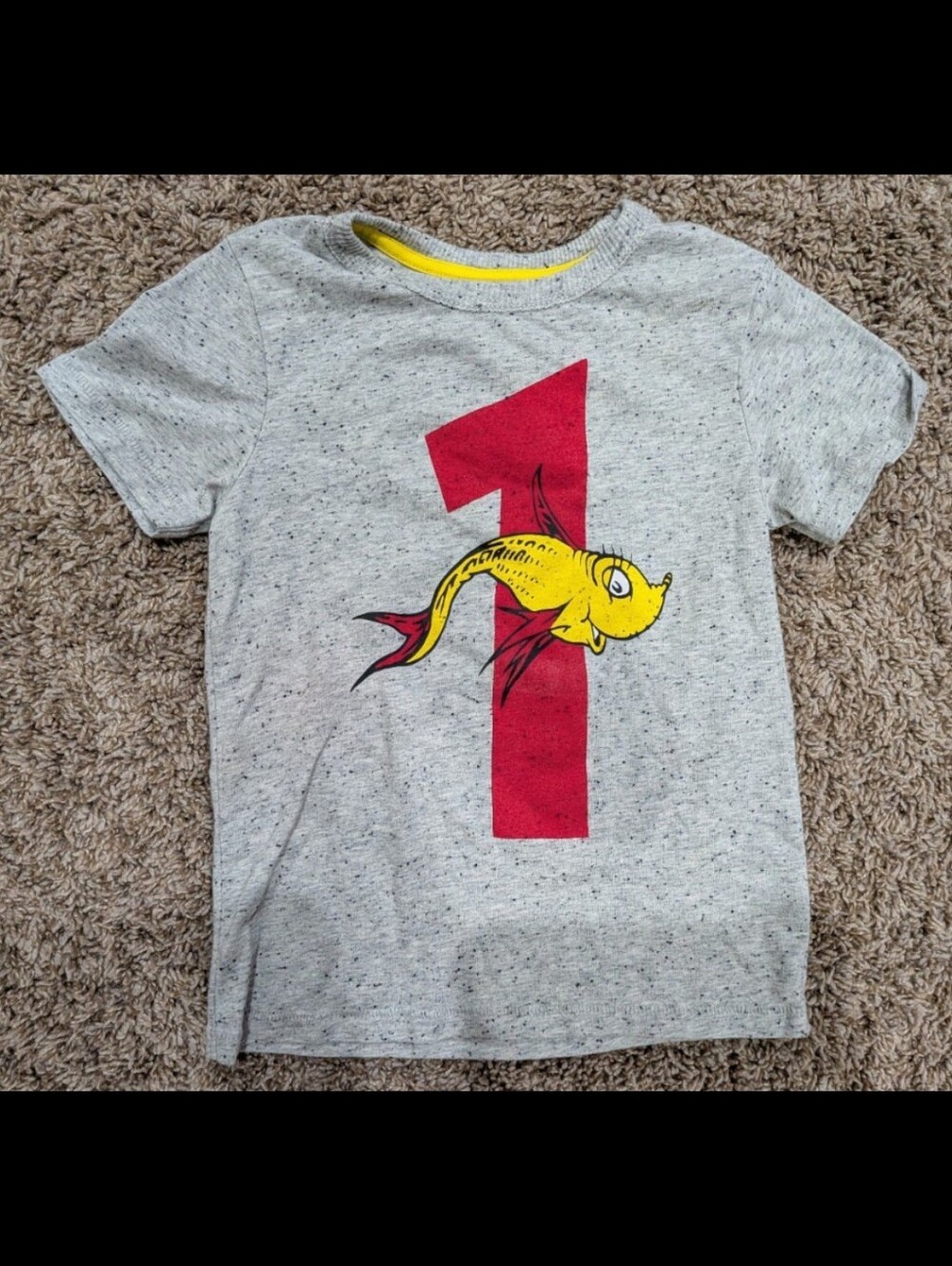 5t Dr. Seuss shirt 1 fish 2 fish back to school